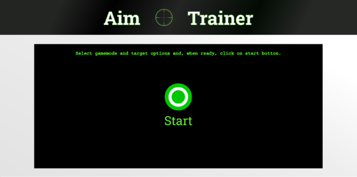 Imagem do website Aim Trainer